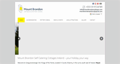 Desktop Screenshot of mountbrandoncottages.com