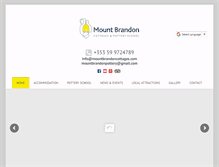 Tablet Screenshot of mountbrandoncottages.com